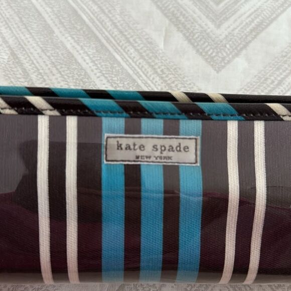 Kate Spade Women’s Steiped Cosmetic Case - Picture 2 of 4